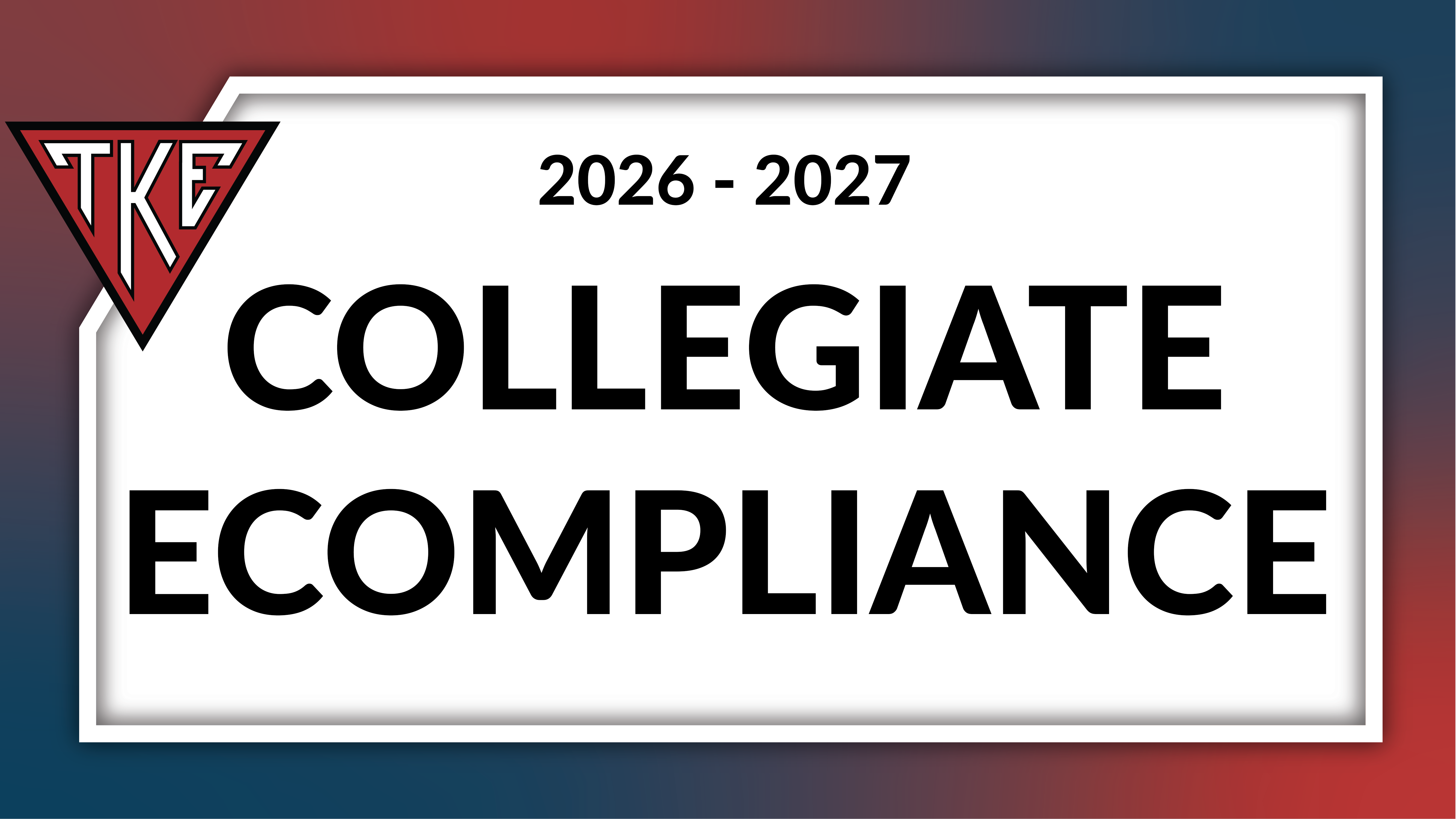 Collegiate eCompliance 2026-2027