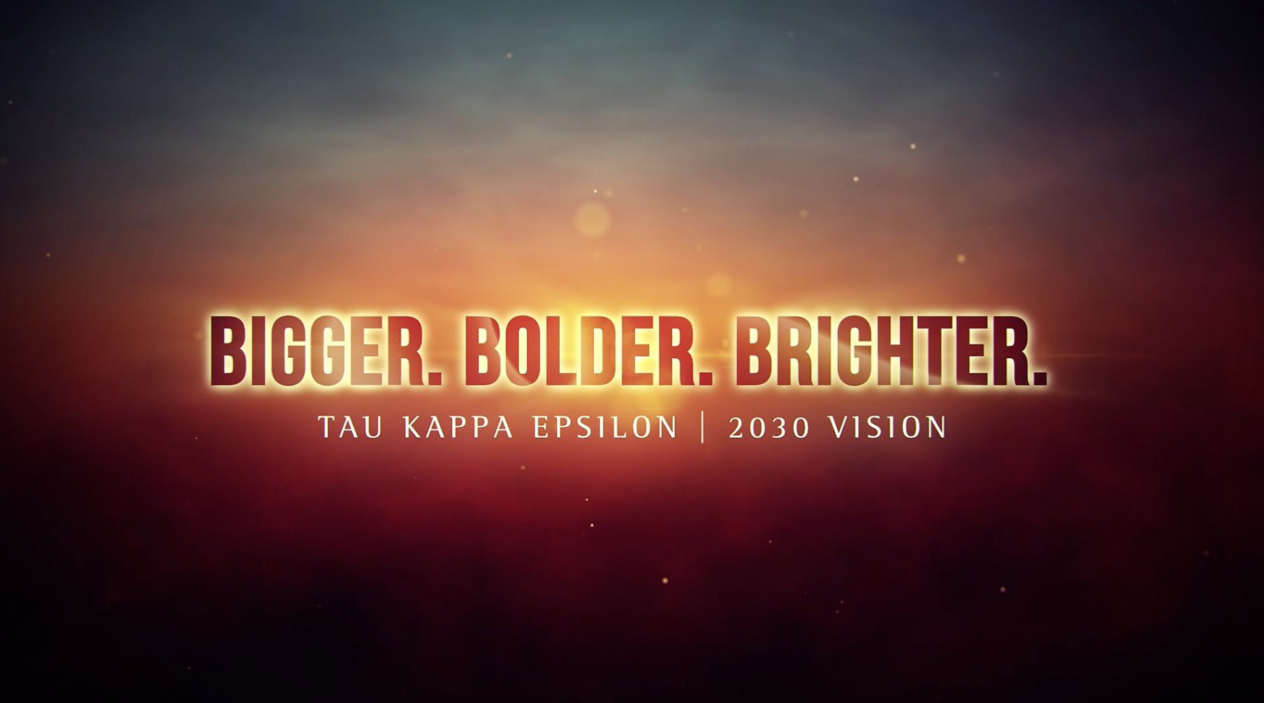 2025-2030 Strategic Plan Announcement - Collegiate Message
