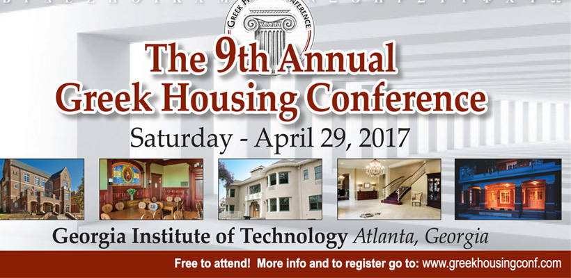 9th Annual Greek Housing Conference