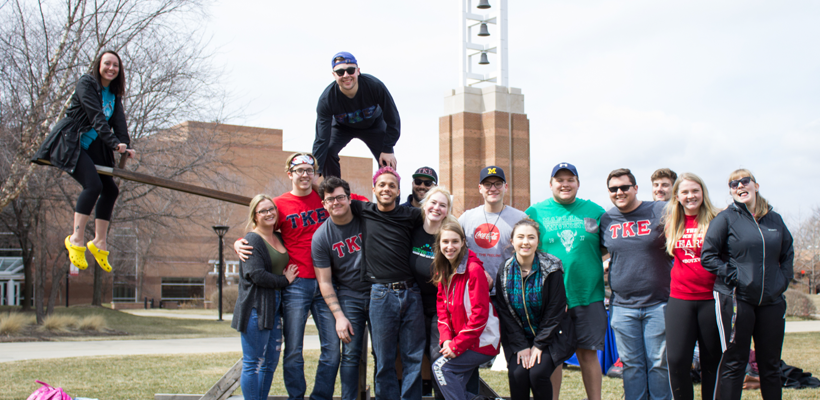 Active Minds, TKE partner in President’s Courtyard to raise awareness