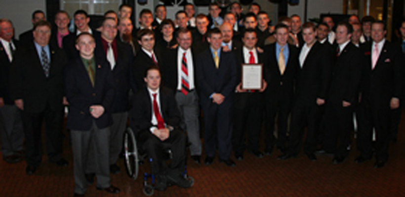 Western Illinois Welcomes Newly Re-Chartered TKE Chapter