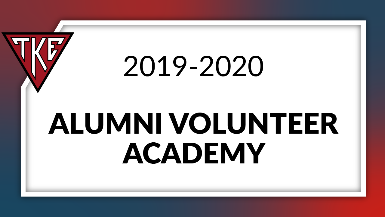 Alumni Volunteer Academy 2019-2020