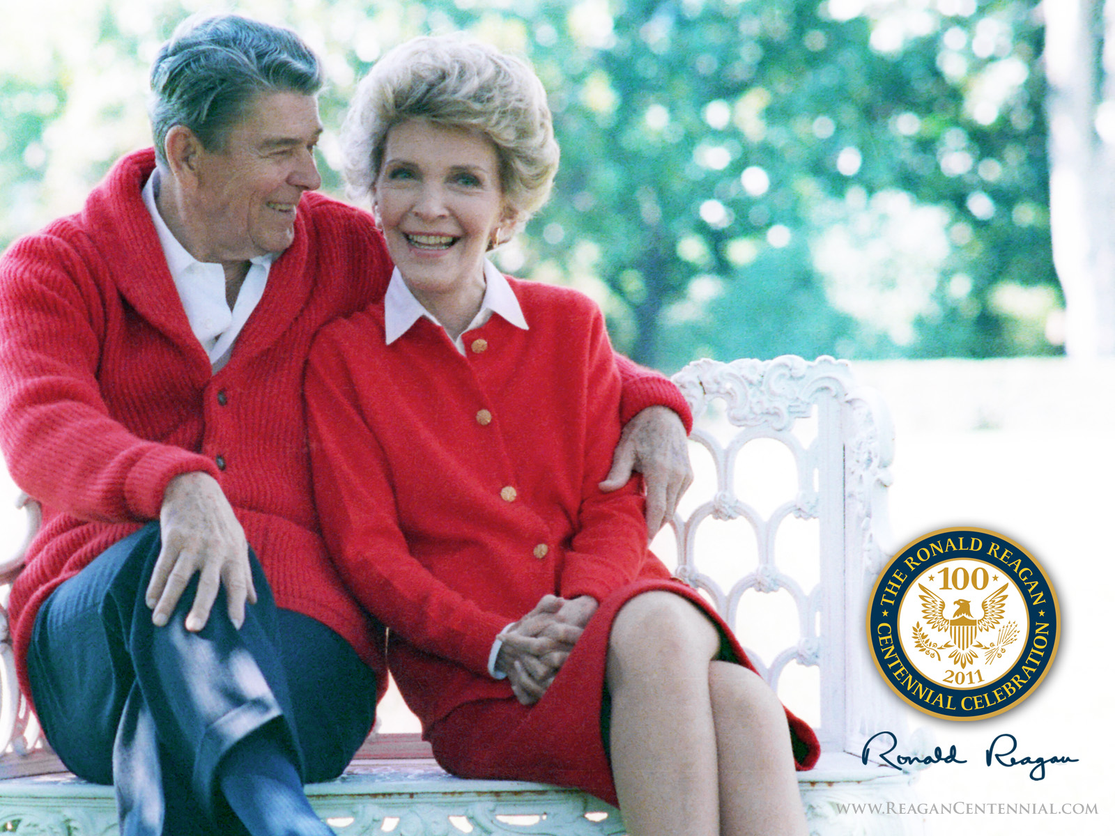 Frater Ronald Reagan & wife Nancy