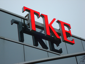 New TKE Sign
