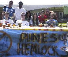 Theta-Gamma Chapter at Earth Day