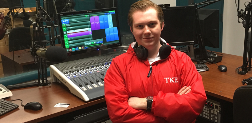 Frater Bode Brooks Nominated As A Finalist For Top Collegiate News Director In the Country